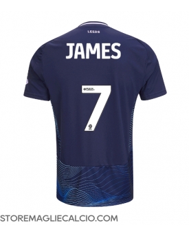 Leeds United Daniel James #7 Maglia Gara Terza Repliche 2024-25
